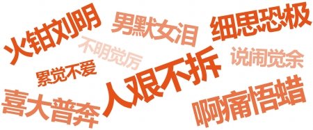 十大网络流行语