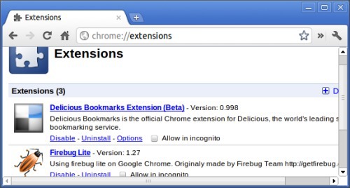 有用的 Chrome 浏览器命令