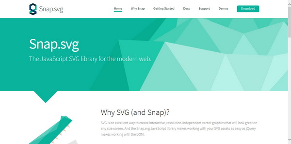 Snap.svg – 现代Web开发必备的JavaScript SVG 库