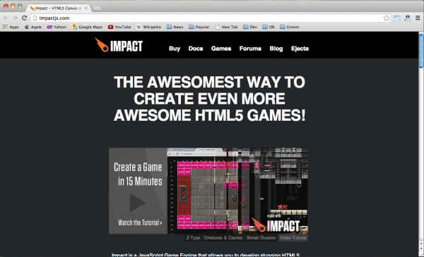 18 款超酷的 HTML5 和 JavaScript 游戏引擎库