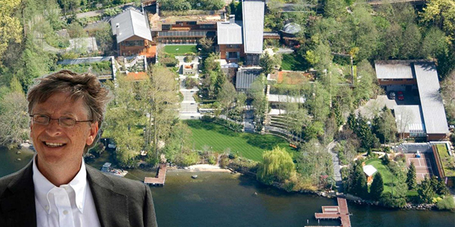 关于比尔·盖茨价值$1.2亿豪宅的19个惊人秘密