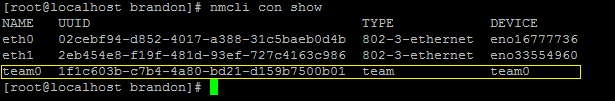 在 Linux 中用 nmcli 命令绑定多块网卡