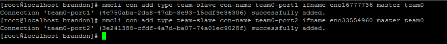 在 Linux 中用 nmcli 命令绑定多块网卡