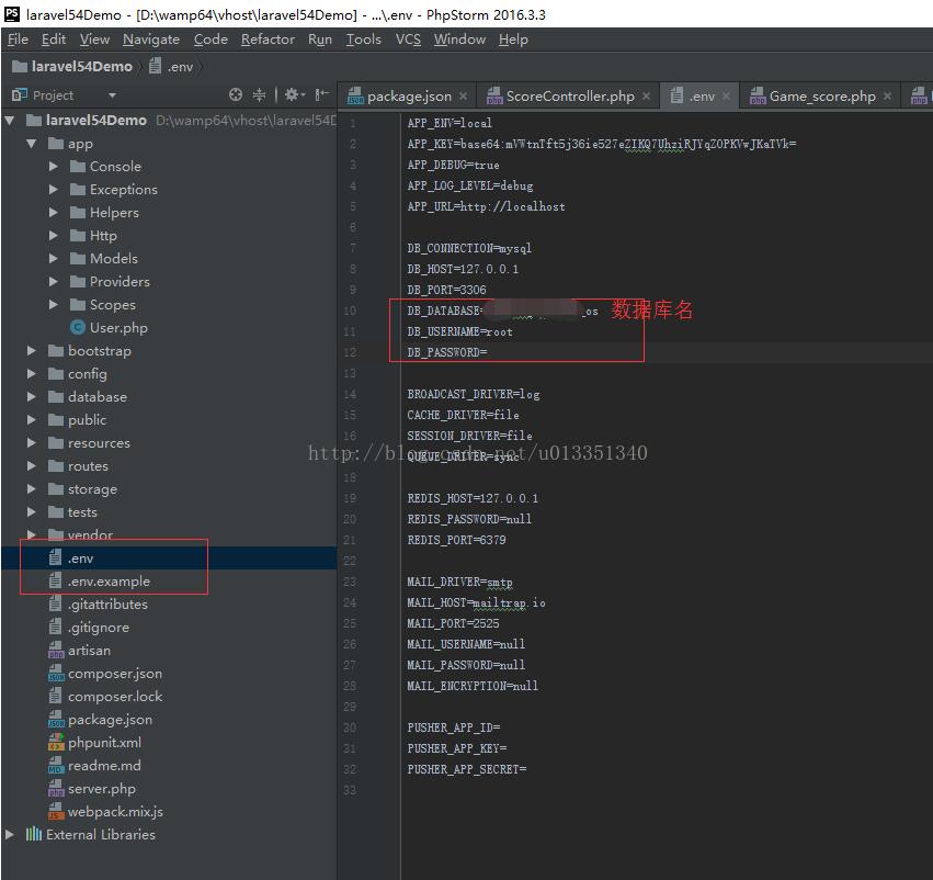 基于Laravel(5.4版本)的基本增删改查操作方法