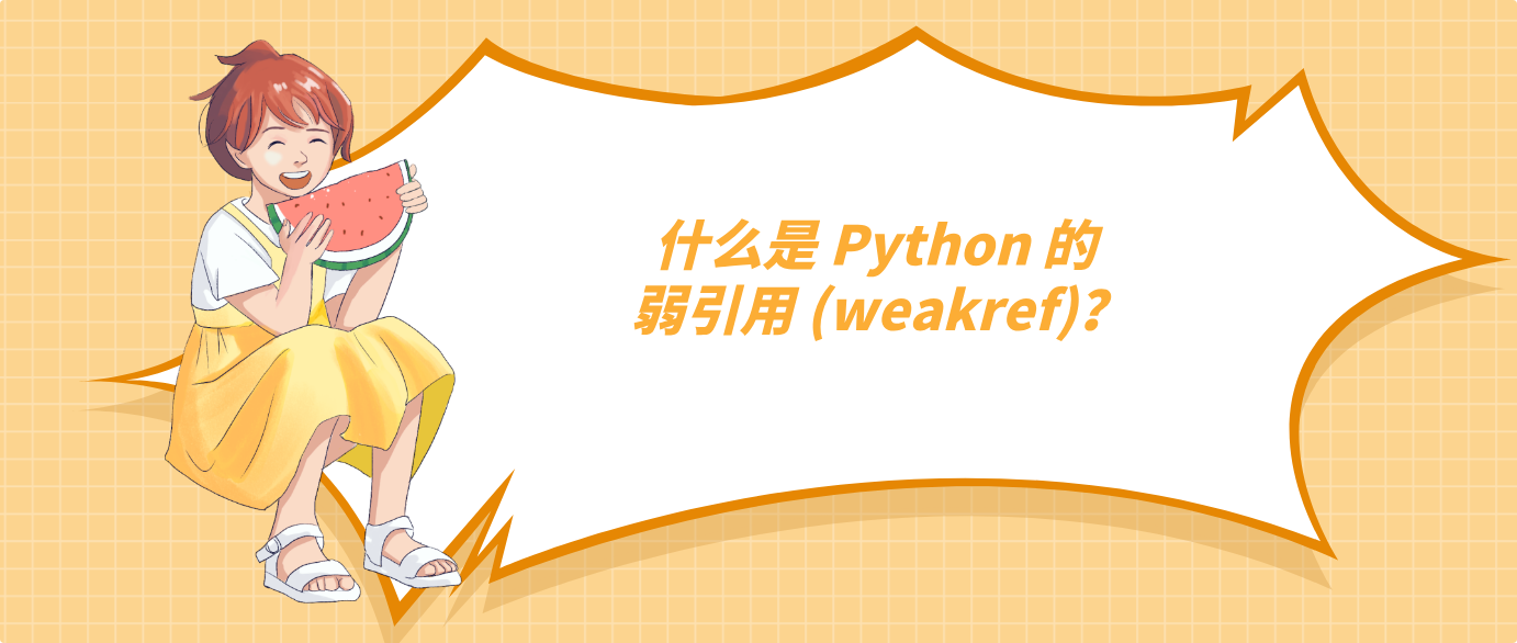 什么是 Python 的 弱引用 (weakref)？