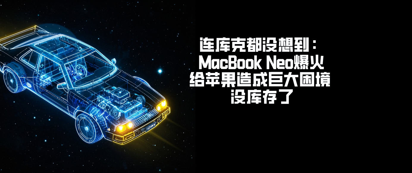 连库克都没想到：MacBook Neo爆火给苹果造成巨大困境 没库存了