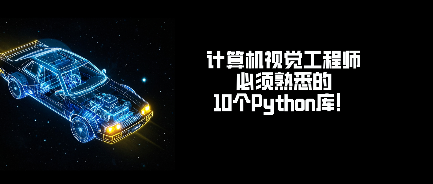 计算机视觉工程师必须熟悉的10个Python库。